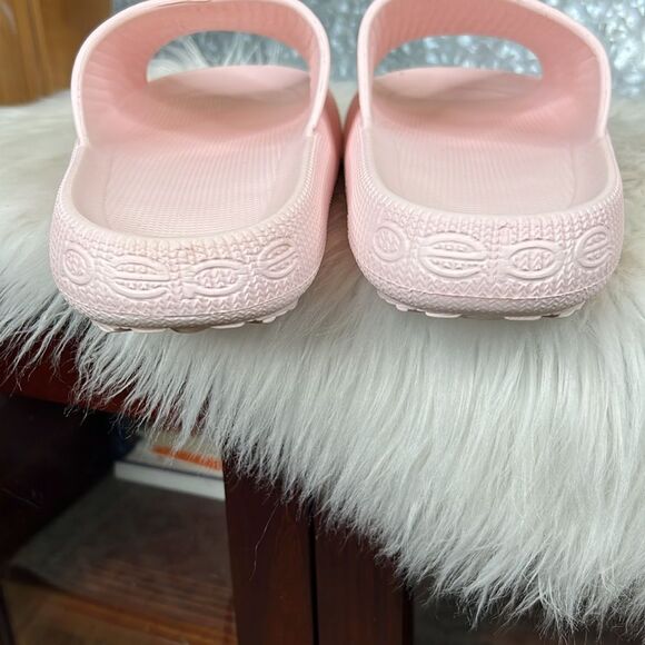 Bebe Malaga Pool Slides Sz 10 - Picture 4 of 6